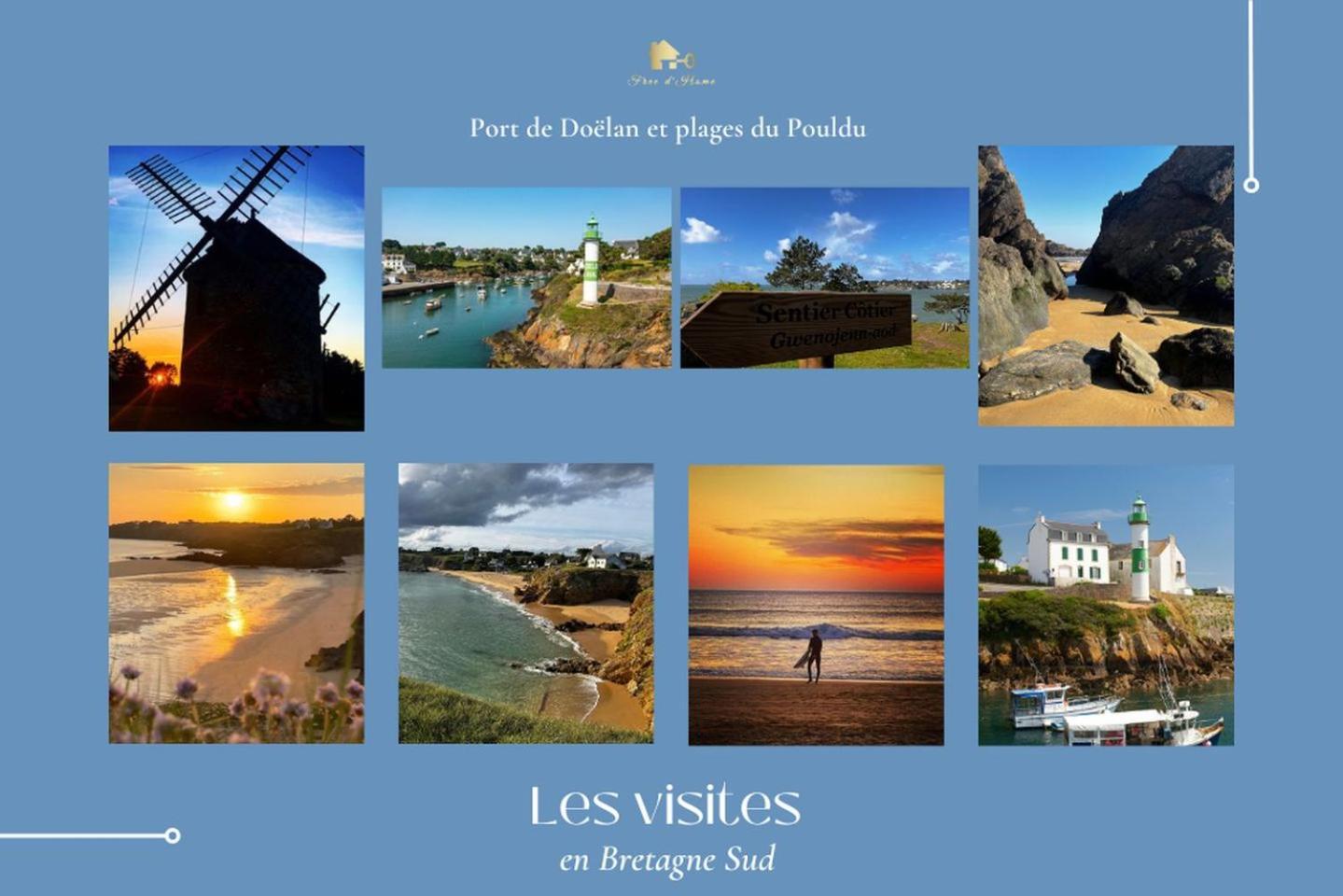 Penty Legona, Authentique Et Chaleureux, 2-6 Pers Villa Moëlan-sur-Mer Екстериор снимка